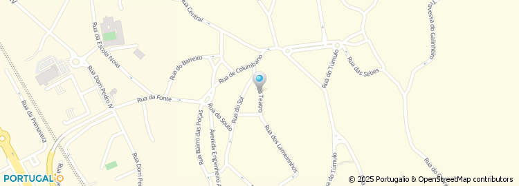 Mapa de Rua do Teatro