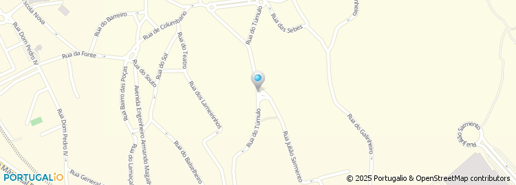 Mapa de Rua do Túmulo