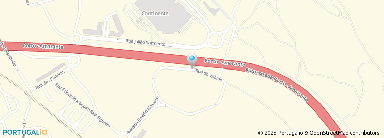 Mapa de Rua do Valado