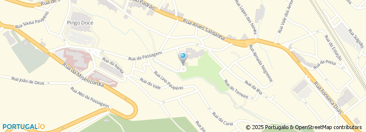 Mapa de Rua Doutor António Macedo