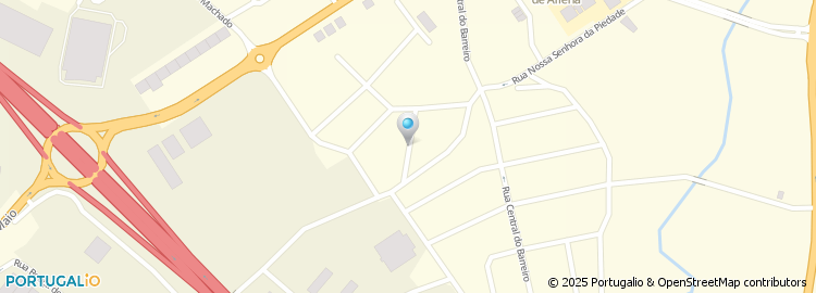 Mapa de Rua Egas Moniz
