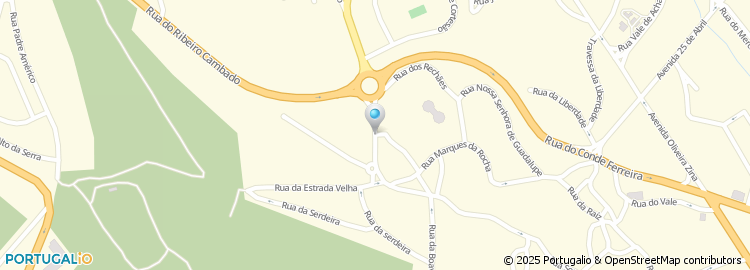 Mapa de Rua Fonte da Senhora