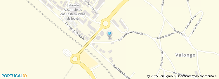 Mapa de Rua Gandra do Paciência
