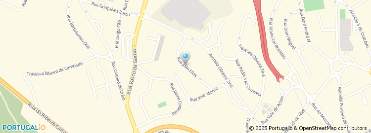 Mapa de Rua João Elias