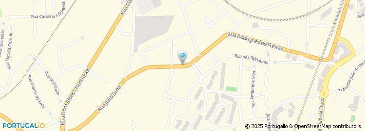 Mapa de Rua Júlio Dinis