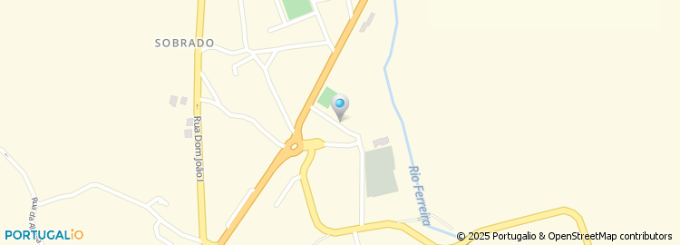 Mapa de Rua Padre Agostinho de Freitas