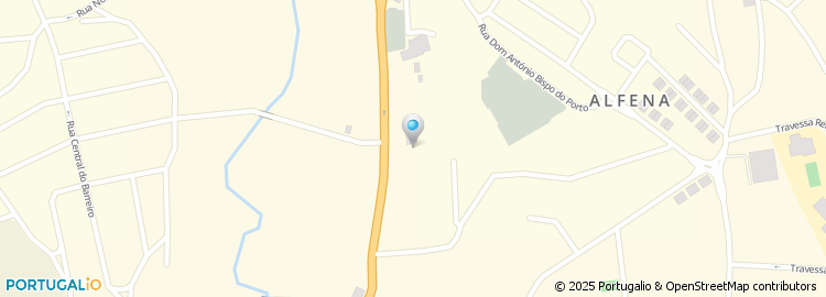Mapa de Rua Padre Cruz