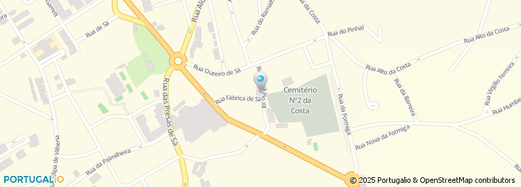 Mapa de Rua Papa Pio XII