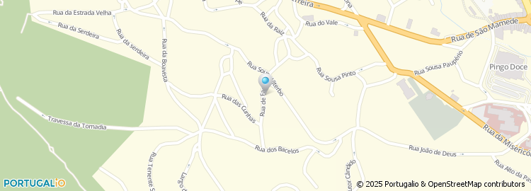 Mapa de Rua Paupério de Sousa