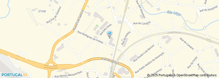 Mapa de Rua Ramalho Ortigão