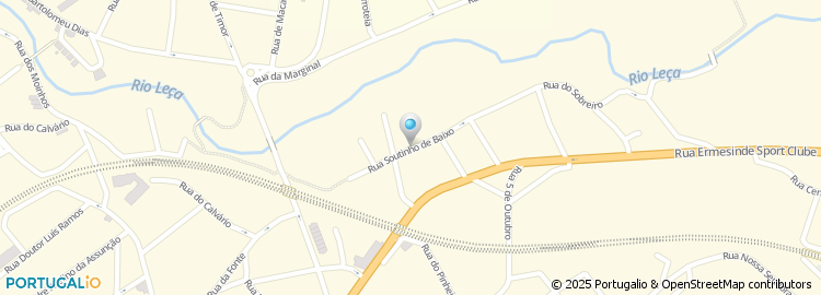 Mapa de Rua Soutinho de Baixo