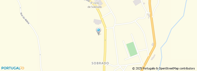 Mapa de Rua Vale Maior
