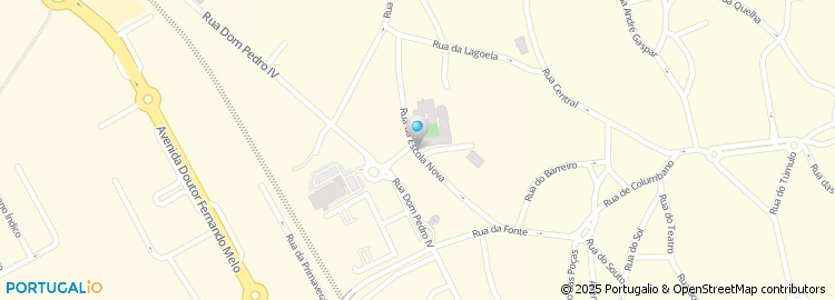 Mapa de Travessa da Escola Nova