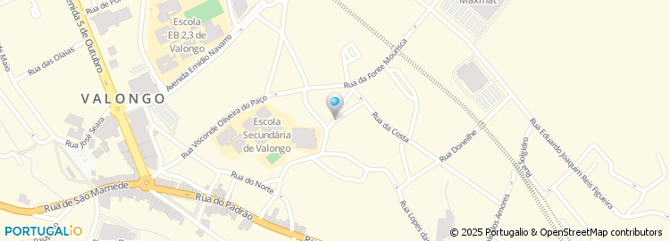 Mapa de Travessa das Pereiras