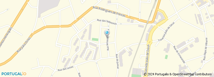 Mapa de Rua Armindo e Silva