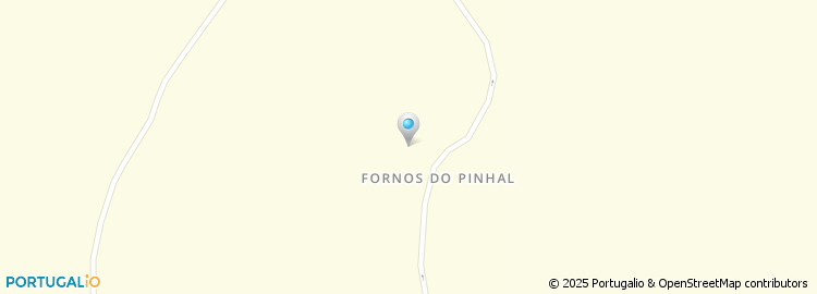 Mapa de Fornos do Pinhal