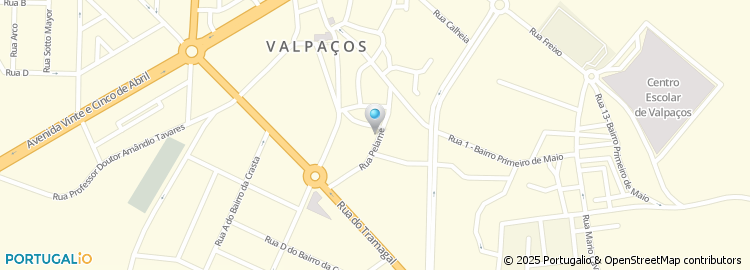 Mapa de Rua do Pelame