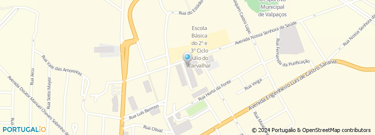 Mapa de Rua Jorge Malheiro Lage