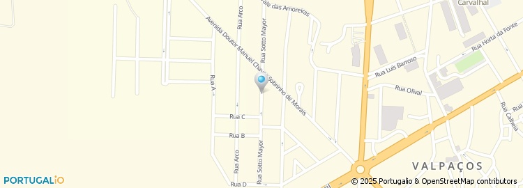 Mapa de Rua Sotto Mayor