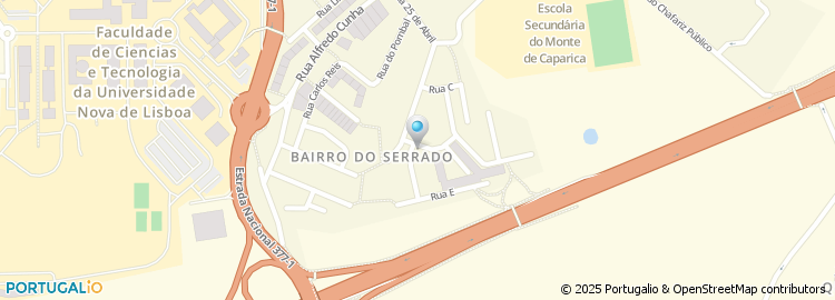 Mapa de Veigaço - Construção Civil, Unipessoal Lda