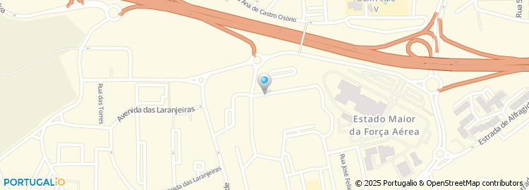 Mapa de Velaverde - Coop. de Ensino, C.R.L