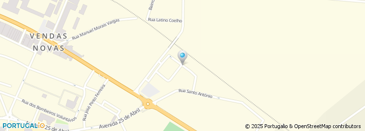 Mapa de Rua Doutor Custódio Maria Almeida Cabeça