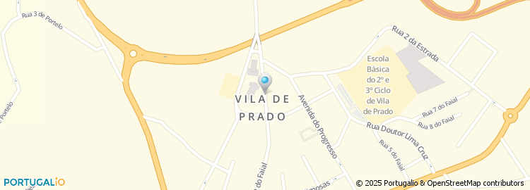 Mapa de Vendiprado - Exploração de Maquinas de Venda Automatica, Lda