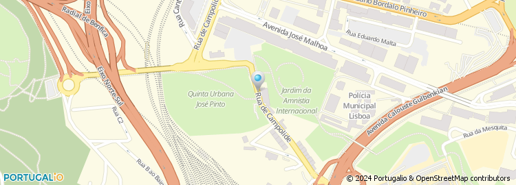 Mapa de Vero - Pizzaria, Cafetaria, Unip., Lda