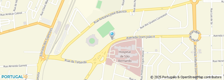 Mapa de Vertente Aventura Unipessoal Lda