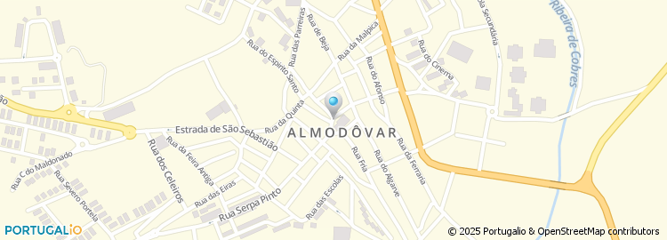 Mapa de Via Verde, Almodôvar