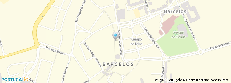 Mapa de Viagens Abreu, Barcelos
