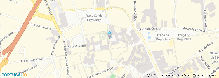 Mapa de Viagens Abreu, Braga II