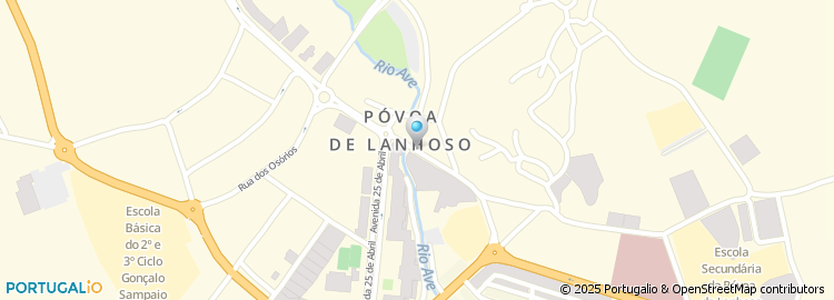 Mapa de Viagens Abreu, Póvoa de Lanhoso