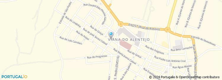 Mapa de Rua Dona Ana Cabral