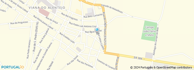 Mapa de Rua Doutor Afonso Costa