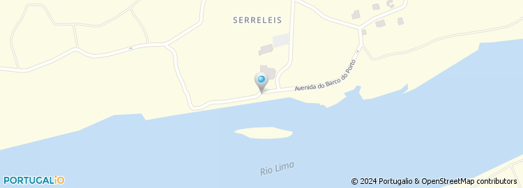 Mapa de Avenida Barco do Porto