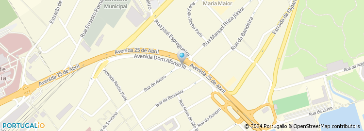 Mapa de Avenida Dom Afonso Iii