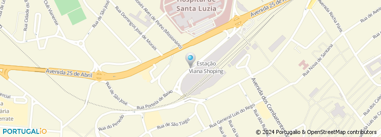 Mapa de Avenida General Humberto Delgado