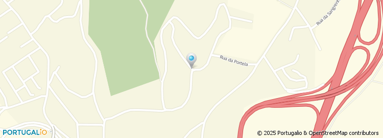 Mapa de Beco da Portela