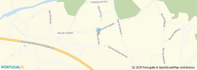 Mapa de Caminho do Vau