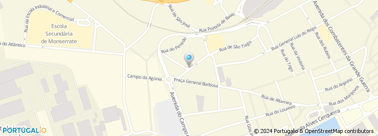 Mapa de Praça General Barbosa