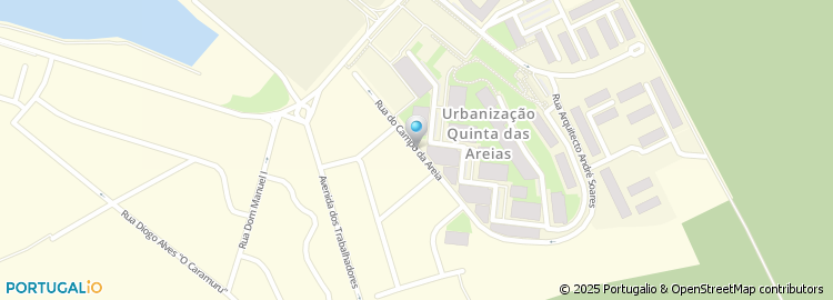 Mapa de Rua Campo da Areia