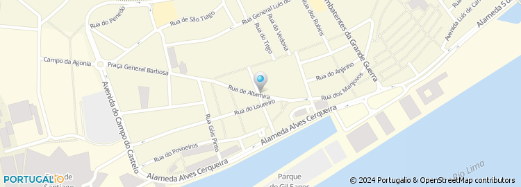 Mapa de Rua da Altamira