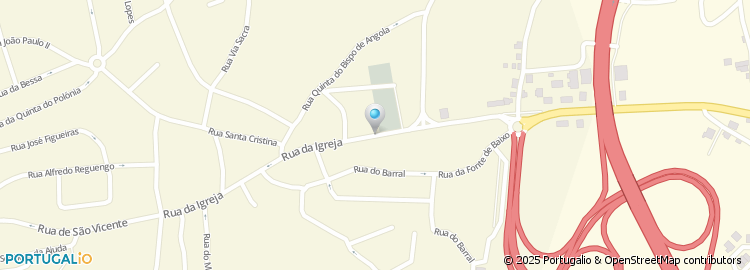 Mapa de Rua da Igreja