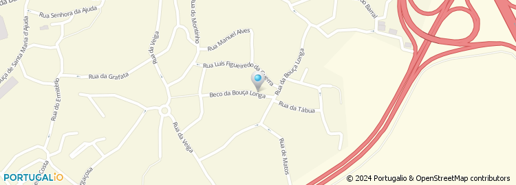 Mapa de Rua Eugénio Pinheiro