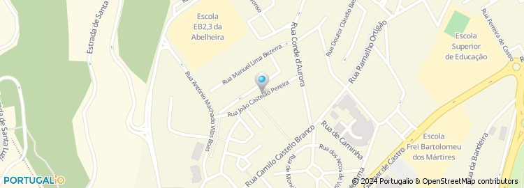 Mapa de Rua João Castelão Pereira