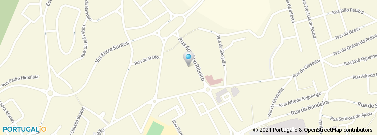 Mapa de Rua José António Sandy