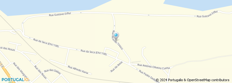 Mapa de Rua Ricardo Tinoco