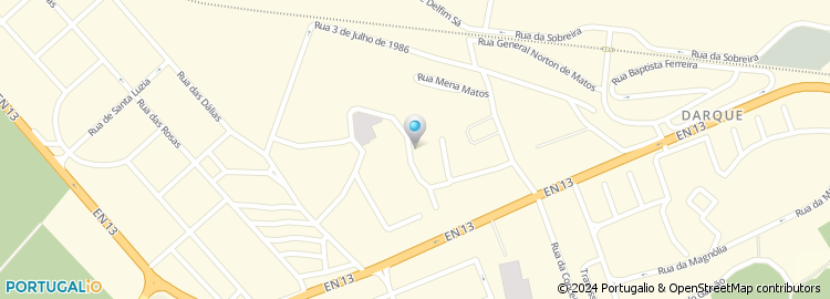Mapa de Rua Sebastião da Cunha