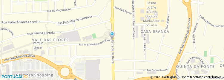 Mapa de Vicente & Mateus, Unip., Lda